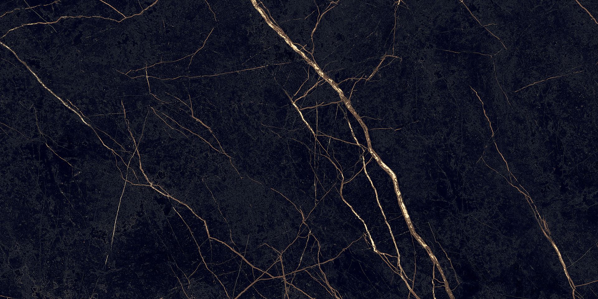 Dlažba čierna lesklá so zlatou žilou 60x120cm SUPREME EVO Noir Laurent Lux. – Obrázok 2
