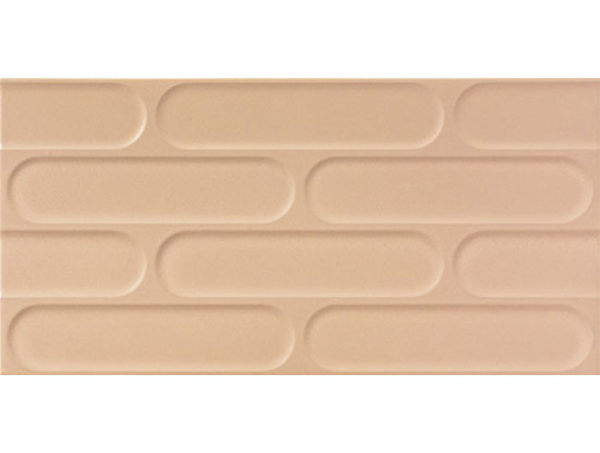 Obklad svetloružový matný s 3D vzorom 30,2x60,4cm BISCUIT Cipria