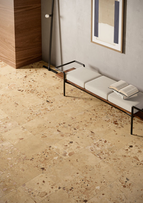 Dlažba piesková hnedá matná s kameňom 60,4x120,8cm I COCCI SICILIANI Naturale - Image 3