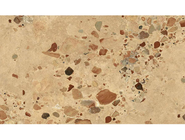 Dlažba piesková hnedá matná s kameňom 60,4x120,8cm I COCCI SICILIANI Naturale