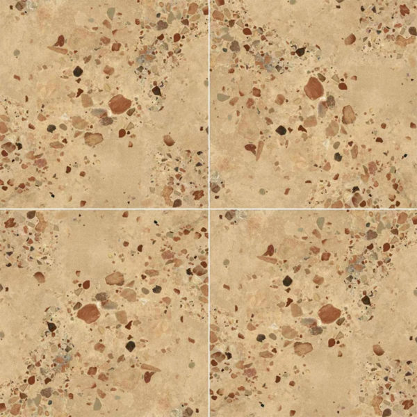 Dlažba piesková hnedá matná s kameňom 90x90cm I COCCI SICILIANI Naturale - Image 3