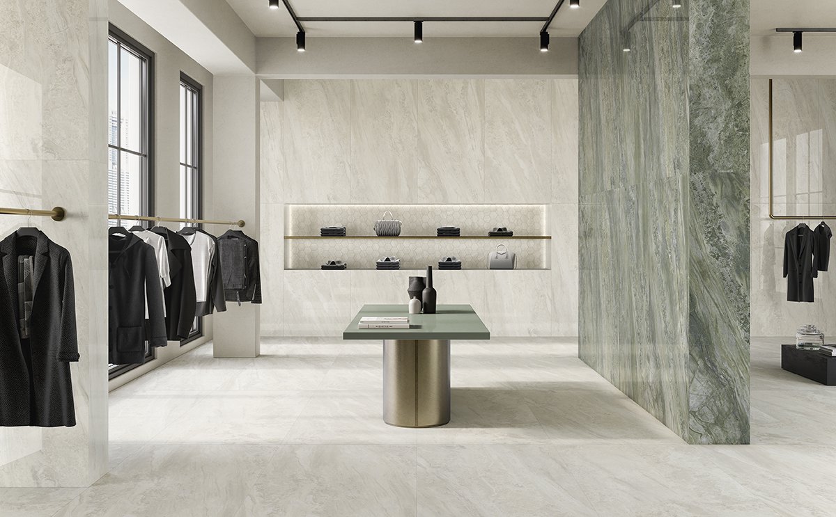 Dlažba slonovinová matná vzhľad mramoru 60x120cm PARADISO Ivory – Obrázok 3