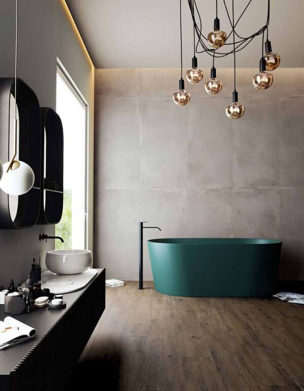 Dlažba šedo hnedá vzhľad betónu 60x120cm BETON TAUPE SKLADOM - Image 3