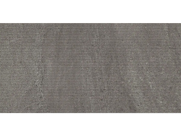 Obklad tmavo šedý matný reliéfny vzhľad kameňa 30x60cm PURESTONE Piombo Velvet