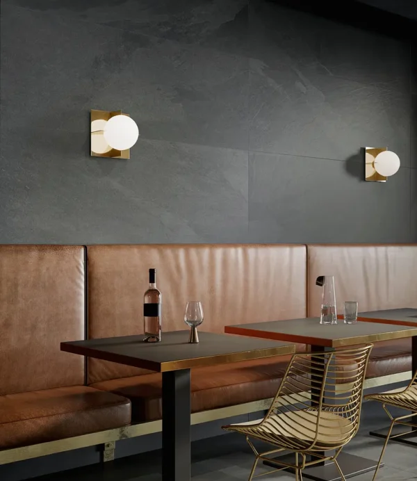 Obklad čierny matný reliéfny vzhľad kameňa 60x120cm UNIONSTONE Mustang Rigato - Image 7
