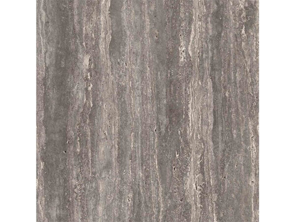 Dlažba hnedo šedá matná vzhľad travertín 60x60cm TRAVERTINO Titanium Natural