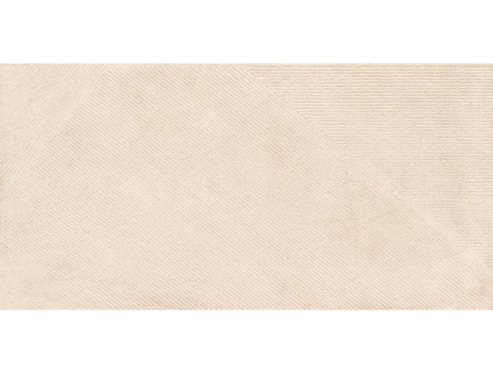 Obklad svetlo béžový matný reliéfny 60x120cm IRO Stripe Ivory
