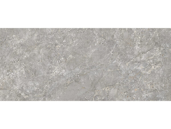 Dlažba šedá satinovaná s bielou žilou vzhľad kameňa 120x280cm MAKRO Grey Red