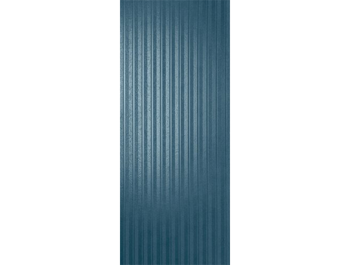 Obklad modrý perleťový matný 3D reliéfny 50x120cm ARTESETA Cobalto Riga