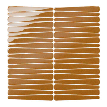 Mozaika oranžová karamelová lesklá 30x29 DROPS Caramel