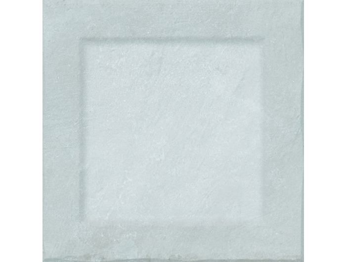 Obklad modrý matný reliéfny s dekorom 12x12cm MINIATURE ALBA Iris Casella