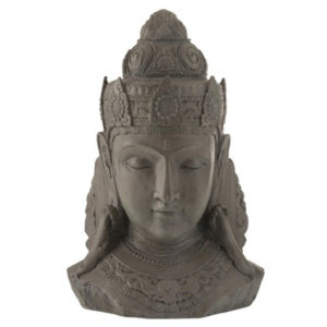 Budha šedý socha MOROCCAN MOOD