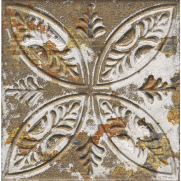 Obklad vzorovaný šedý-mix farieb 20x20cm AGED DARK ORNATO