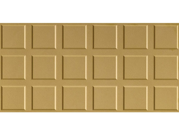 Obklad žltý matný s 3D vzorom 30,2x60,4cm BLOCK HONEY