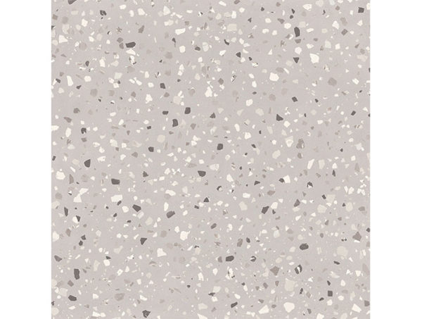 Dlažba šedá, terrazzo 120x120cm DECONCRETE De-Medium Pearl