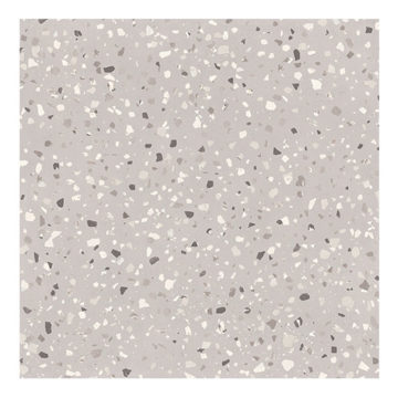 Dlažba šedá, terrazzo 90x90cm DECONCRETE De-Medium Pearl