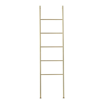 Držiak na uteráky zlatý stojan kovový rebrík na opretie ICON