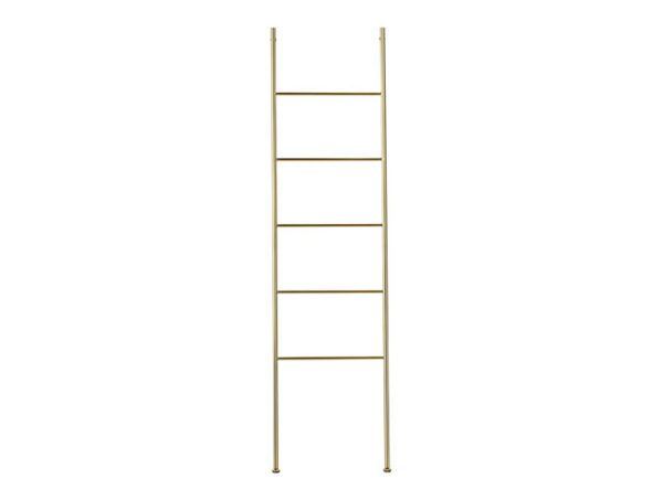 Držiak na uteráky zlatý stojan kovový rebrík na opretie ICON