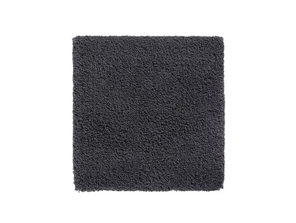Kúpeľňová predložka čierna koberček 60x60cm MUSA