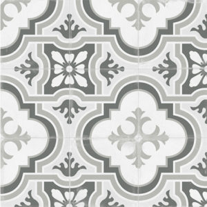 Dlažba čierno-biely patchwork 59,2x59,2cm TANGO GAONA NATURAL