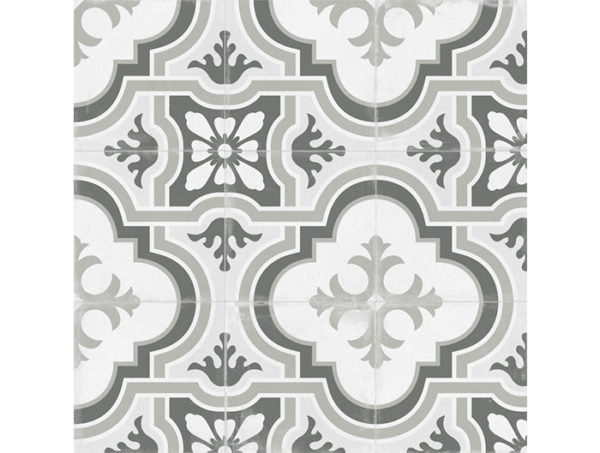 Dlažba čierno-biely patchwork 59,2x59,2cm TANGO GAONA NATURAL
