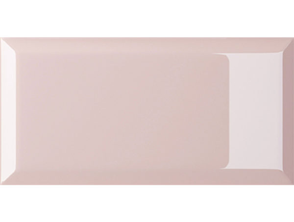 Obklad ružový lesklý 10x20cm vzhľad tehlička BISELLO ROSA