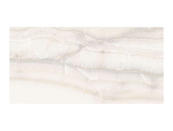Dlažba biela matná so vzorom perly 60x120cm AKOYA WHITE