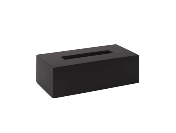 Box na papierové obrúsky čierny zásobník MOON