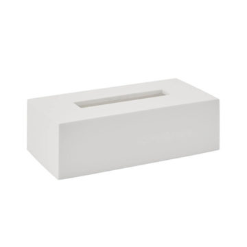 Box na papierové obrúsky biely zásobník MOON