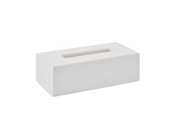 Box na papierové obrúsky biely zásobník MOON
