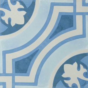Dlažba modrá vzhľad patchwork 30x30cm HYDRAULIC BLUE
