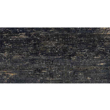 Dlažba čierna vzhľad dreva hrúbka 2cm 40x120cm BLENDART DARK 2.0