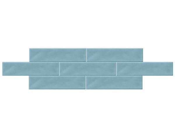 Obklad matný tyrkysový 7.5x30cm METROCHIC METROBRICK