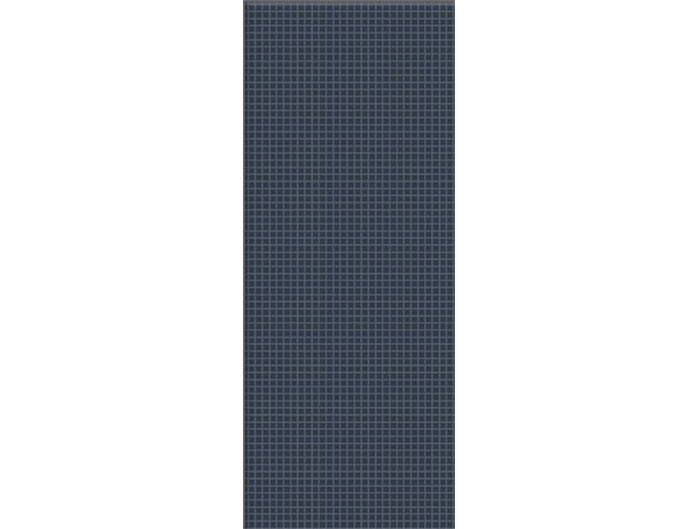Dlažba-obklad matná modrá s mriežkou 10x25cm GRAPH COLOR