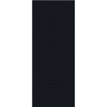 Dlažba-obklad matná čierna s mriežkou 10x25cm GRAPH NEUTRAL