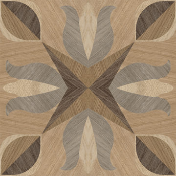 Dlažba vzhľad drevo/patchwork 20x20cm INTARSI CLASSIC 01