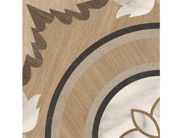Dlažba vzhľad drevo/patchwork 20x20cm INTARSI ELITE 03