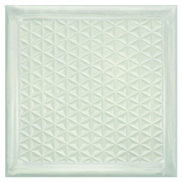 Obklad biely lesklý vzhľad sklobetón 20,1x20,1cm GLASS WHITE BRI