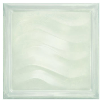 Obklad biely lesklý vzhľad sklobetón 20,1x20,1cm GLASS WHITE VIT