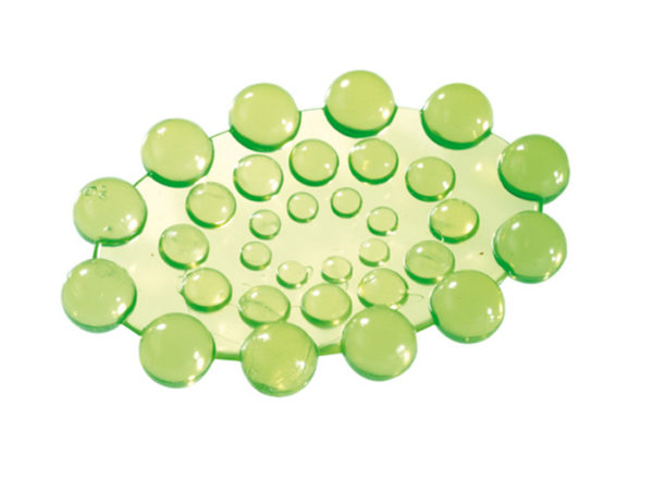 Mydeľnička zelená gumená SPOT