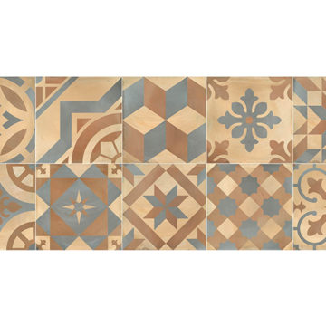 Obklad béžový patchwork 20x50cm MONTBLANC DECOR BEIGE SKLADOM