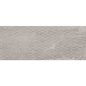 Obklad šedý s 3D vzorom 29,75x99,55cm METALLIC GREY PLATE