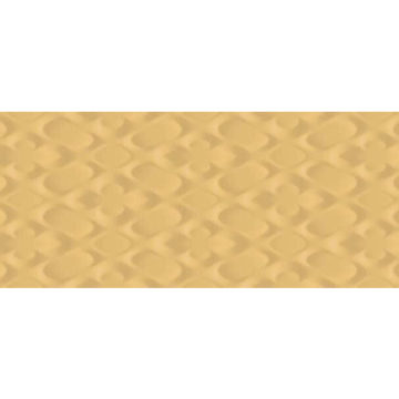 Obklad žltý matný s 3D vzorom 25x75cm SPRINGPAPER 3D-01 YELLOW