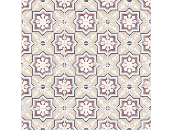 Dlažba farebná matná patchwork 59,2x59,2cm SAO LUIS MERCES NAT.