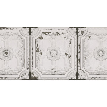 Obklad biely matný s dekorom 44,63x119,3cm VICTORIAN WHITE NOVA