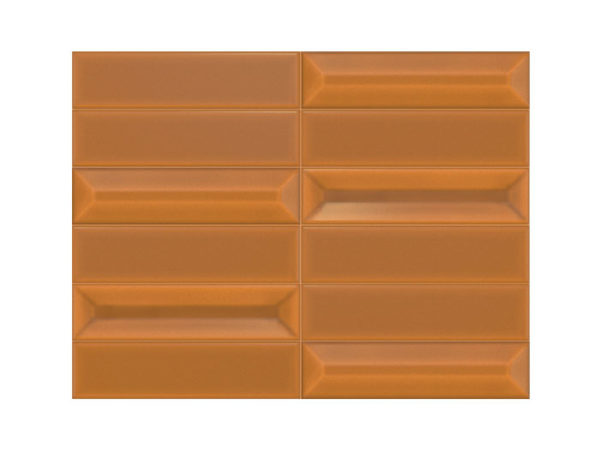 Obklad oranžový lesklý 30x40cm 3D vzhľad FLAUTI