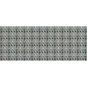 Obklad šedý vzhľad textilu 30x100cm WICKER GREY SPIKE